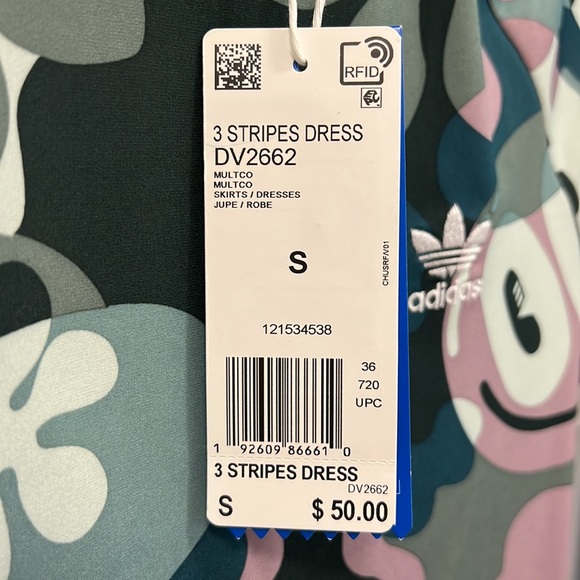 ADIDAS Hattie Stewart 3-Stripes Dress - Picture 10 of 10